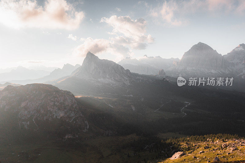 Passo Giau, Dolomites，意大利阿尔卑斯山，意大利